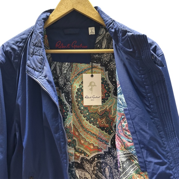 ROBERT GRAHAM Geospace Jacket | Navy | Large - Picture 3 of 6